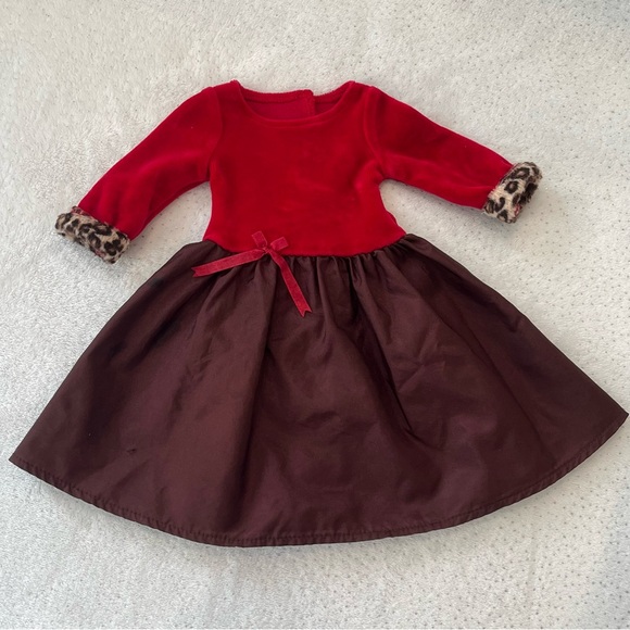 American Girl Other - American Girl Chocolate Cherry Dress Only for 18-inch Dolls